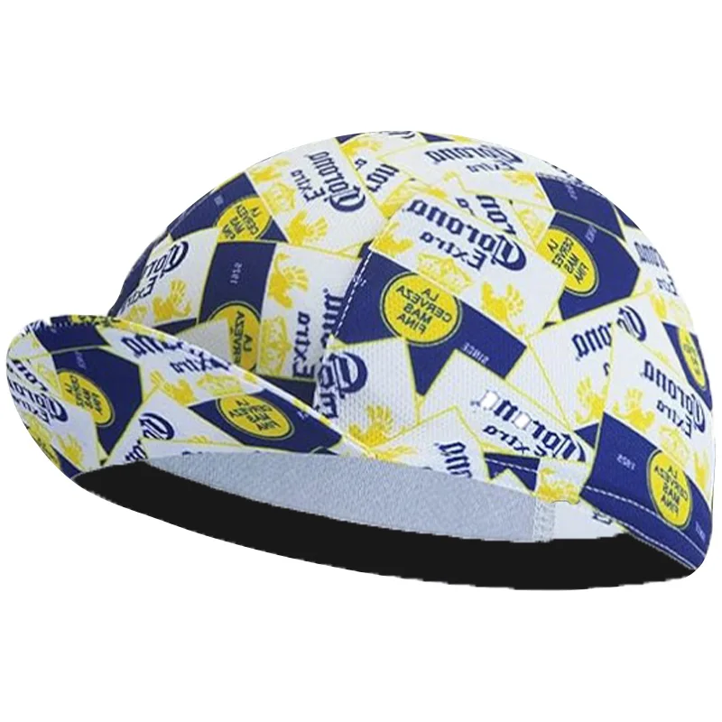 

New Cycling hat, Blue and Fashionable Breathable Sweat absorbing and Quick Drying in Summer, Suitable for Both Men and Women