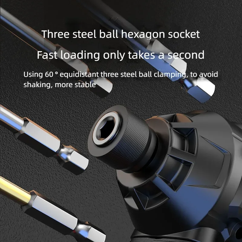 NANWEI Brushless Electric Drill Cordless Impact Hammer Drill 140N.m 16.8V Screwdriver 3 Speed Regulation Electric Power Tools