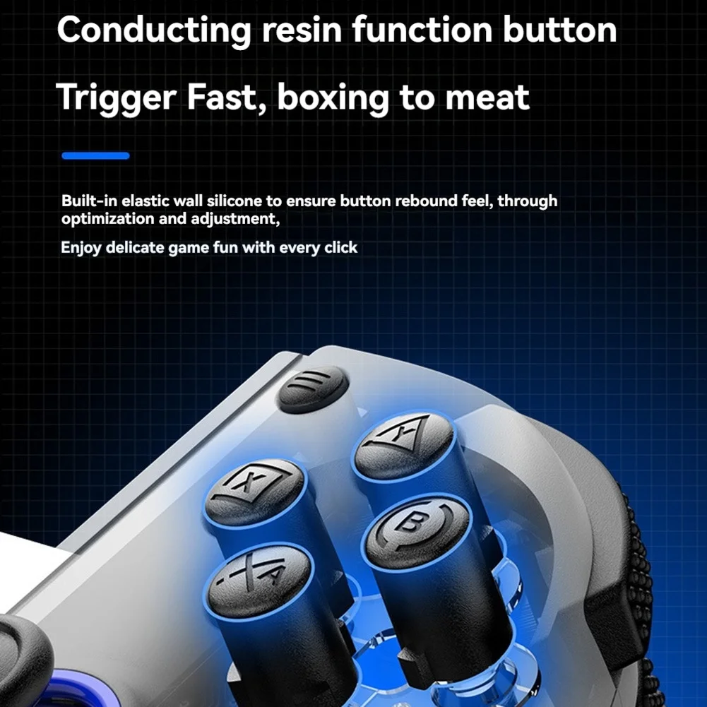 

Dependable-D11 Stretching Wireless Game Controller For SWITCH/Android/ IOS Tablet Multi-Function Streaming Joystick