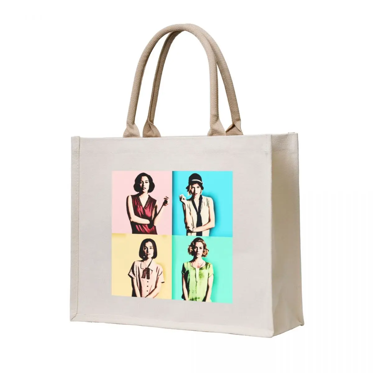 

Cable Girls - Pop Colors Tote Bag Canvas bag Gift bag handbag