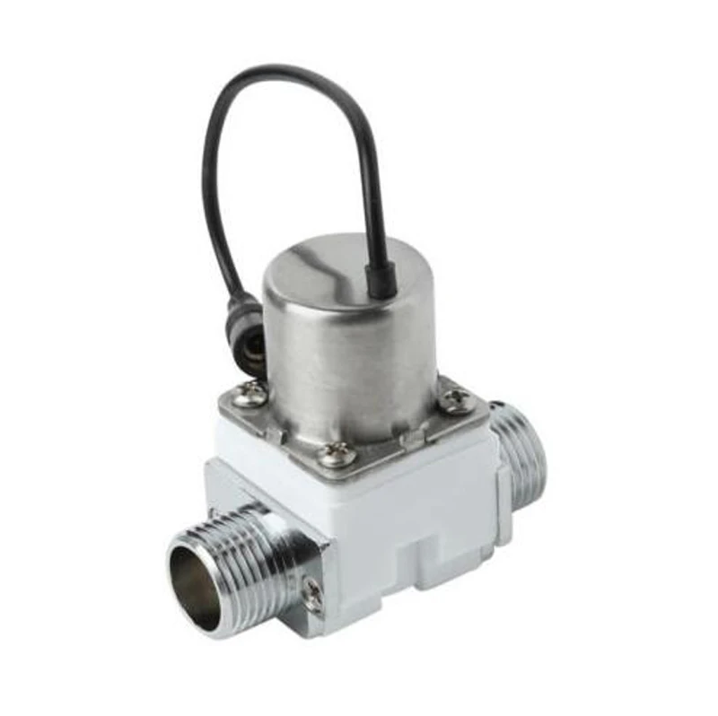 

Electric Bi-stable 6v dc water valve G1/2 inch intelligent pulse sensor faucet solenoid valve for fluid flow