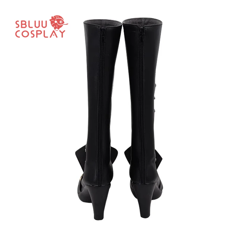 SBluuCosplay Anime Ciel Phantomhive Cosplay zapatos hombres mujeres fiesta de Halloween eventos temáticos botas hechas a medida