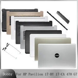 Original Case For HP 17-BY 17-CA 470 G7 Laptop LCD Back Cover Front Bezel Palmrest Bottom Case Hinges DVD Cover Upper Keyboard