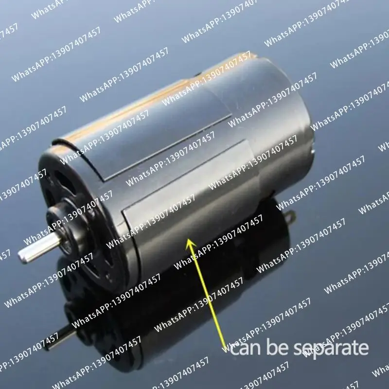 Round shaft ball 550 micro DC motor oil bushing DC 6-18V low noise DIY accessories