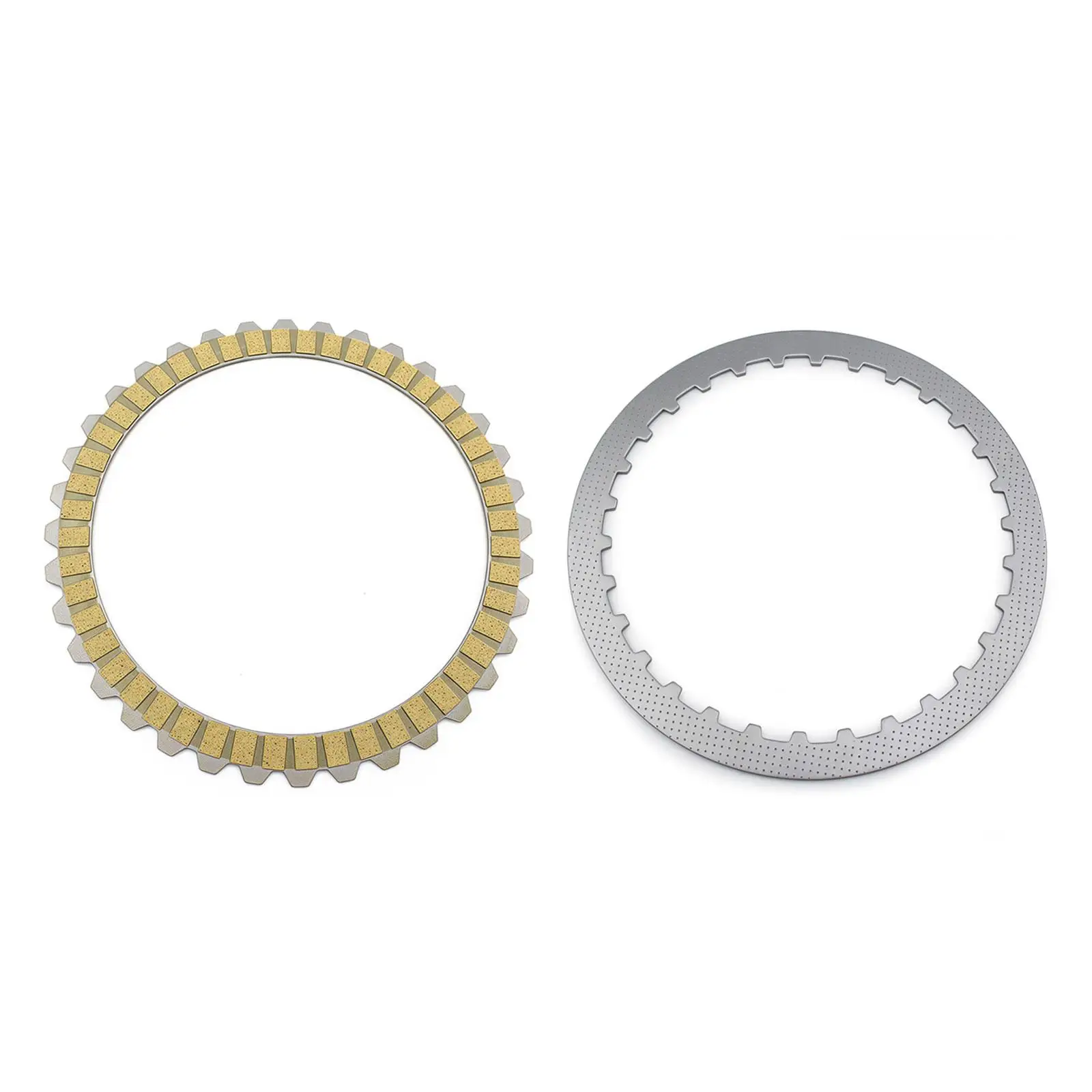 

Motorcycle Clutch Friction Plate Kit Durable Iron Replacement Parts for Compatible Sportster 883 1200 Easy Install