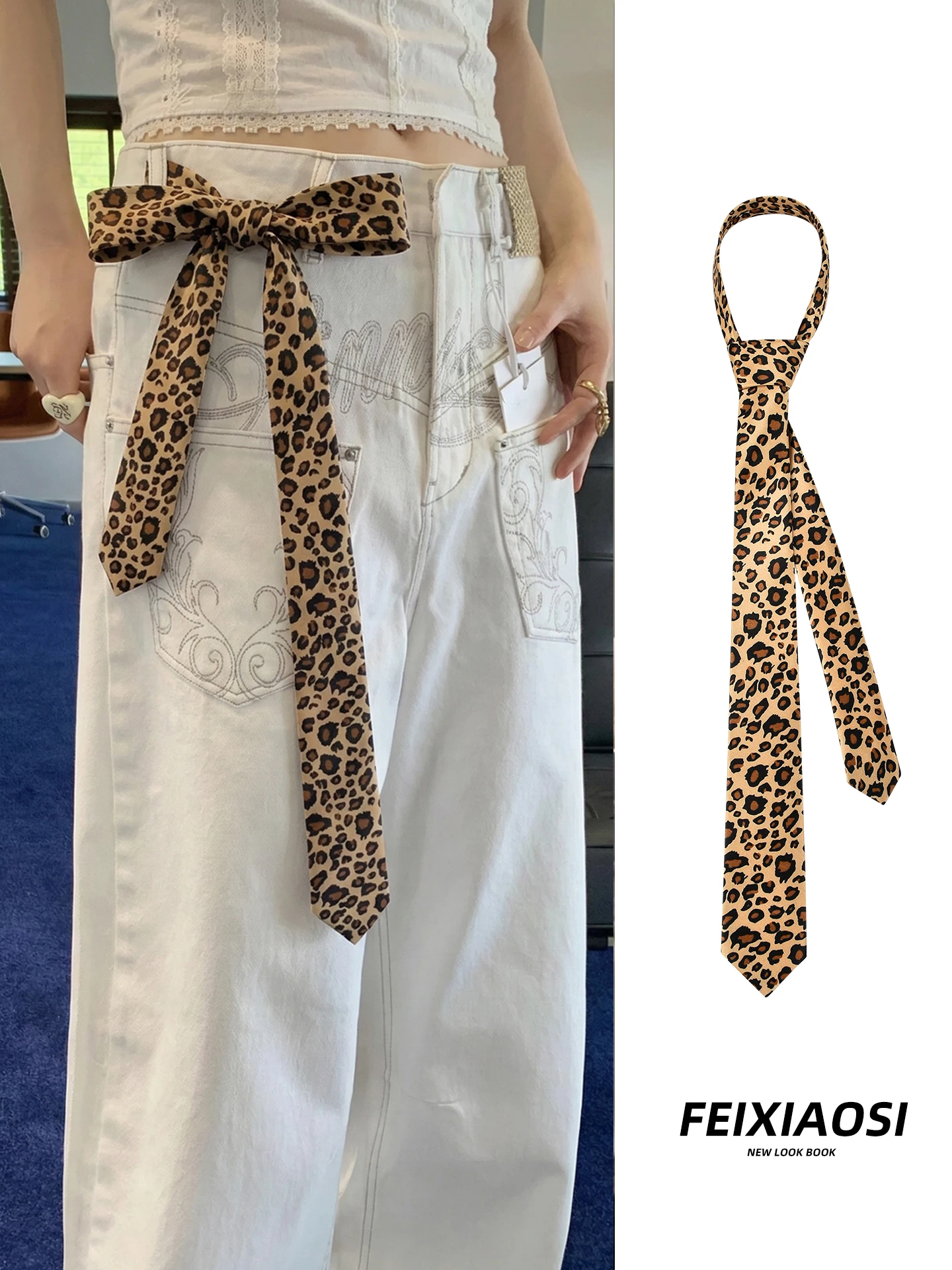 cinto-feminino-estilo-coreano-com-laco-estreito-de-estampa-de-leopardo-acessorio-de-moda-em-formato-de-flecha-cinto-elegant