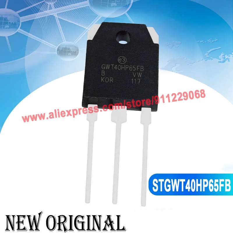 (5 Pieces) STGWT40V60DF GWT40V60DF TO-3P 600V 40A / GWT40HP65FB STGWT40HP65FB 650V 80A TO-3P