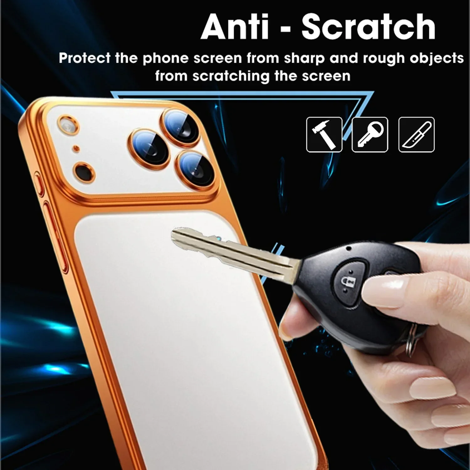 جديد سامسونج تصفيح ماتي المضادة للانزلاق 17 برو ماكس جراب هاتف آيفون 17 17Air 17PM عدسة فيلم حماية شفافة غطاء الكمبيوتر الصلب