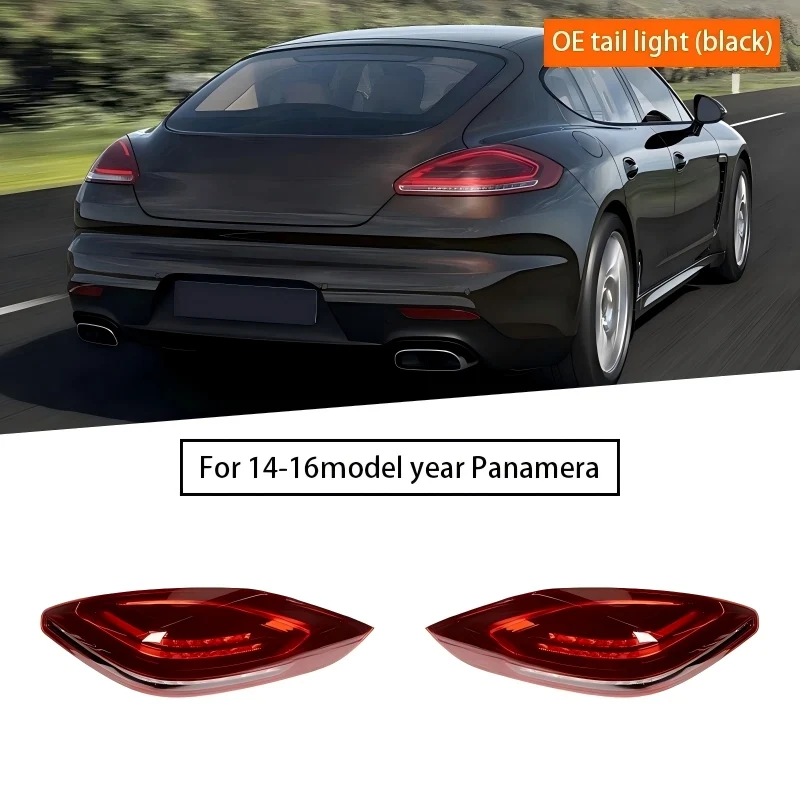 

For Porsche Panamera 970.2 Car Smoked Black Rear Lamp tail lights 2014-2016 97063143204 97063143205
