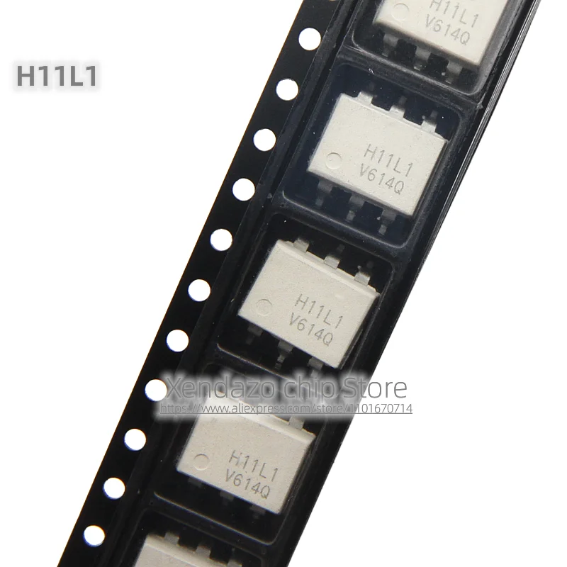 10pcs/lot H11L1SR2M H11L1 SOP-6 package Original genuine Optocoupler chip