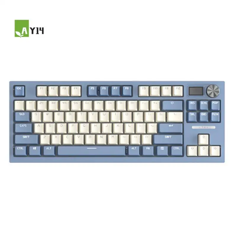 

AY14-LT84RGB Bluetooth 2.4G Проводная игровая механическая клавиатура с подсветкой Механический переключатель Sea Air