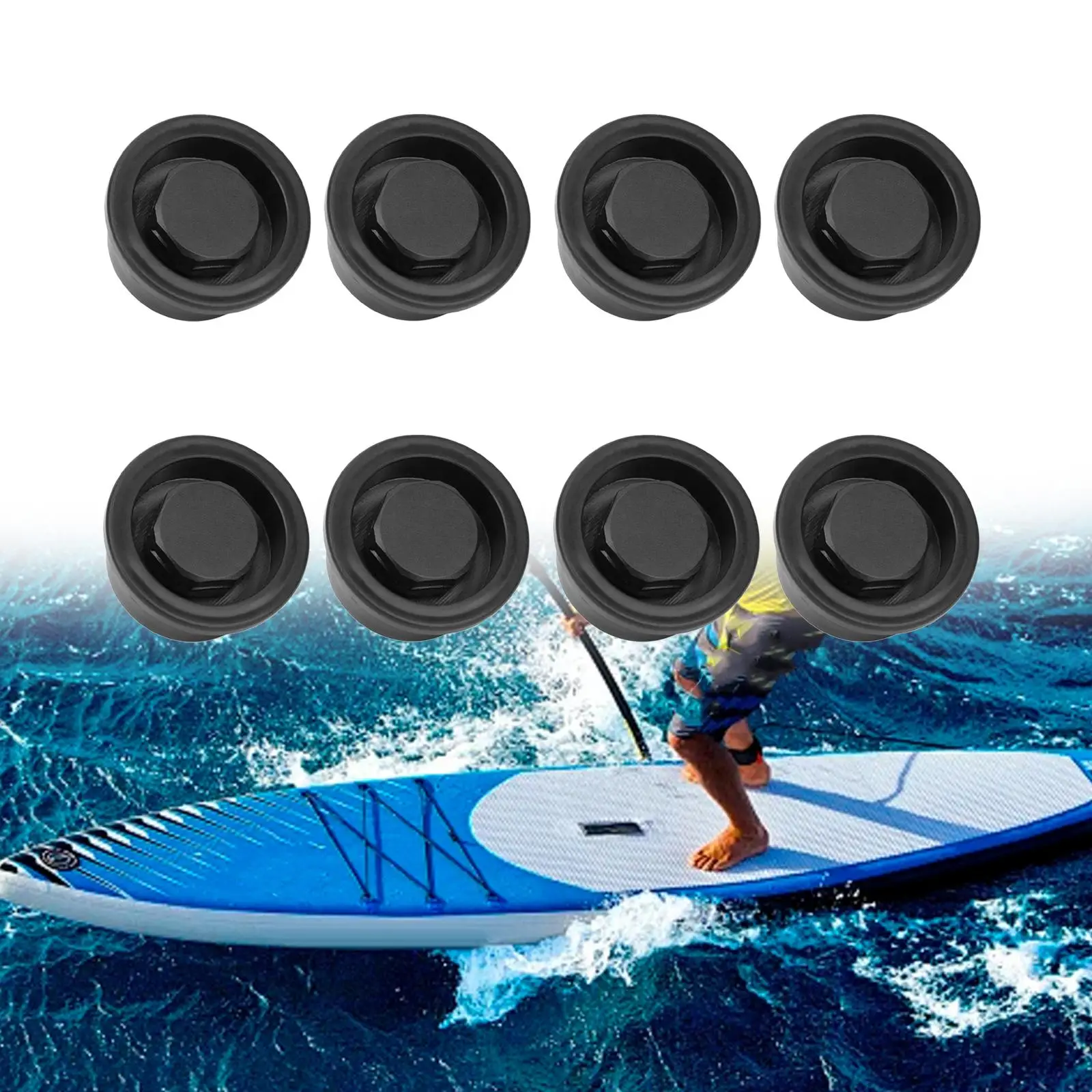 

8Pcs Surfboard Air Vents Surfboard Vent for Surfing Surfboard Paddle Board