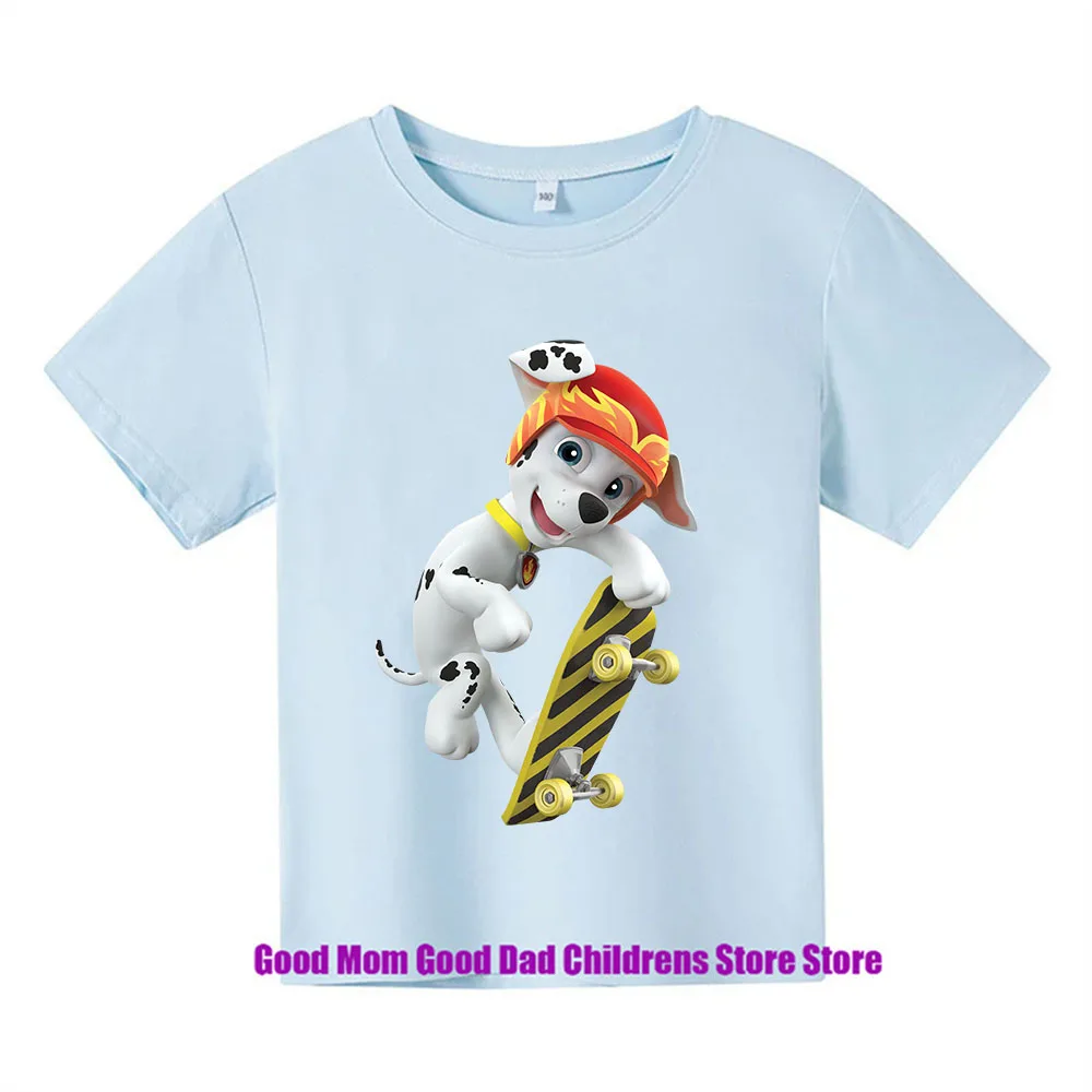 PAW Patrol Summer Childrens Wear Boys' And Girls't-shirts Single Cartoon Printed Children's Sportswear Jackets baby Clothes