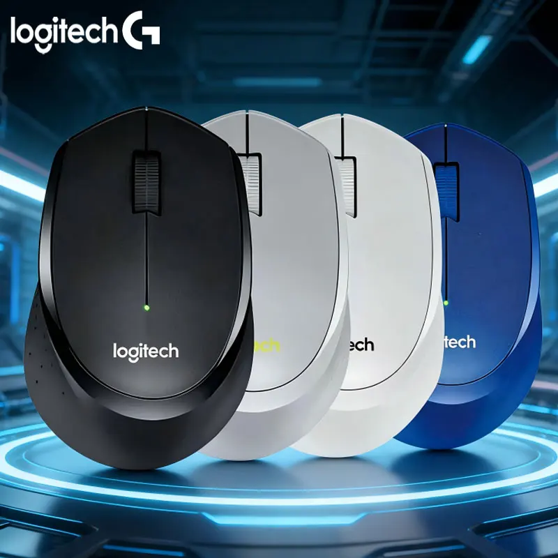 

Мышь Logitech M330 для офиса, высококачественная, с долговечным аккумулятором, прочная и нескользящая, подходит для всех пользователей в офисах и общежитиях