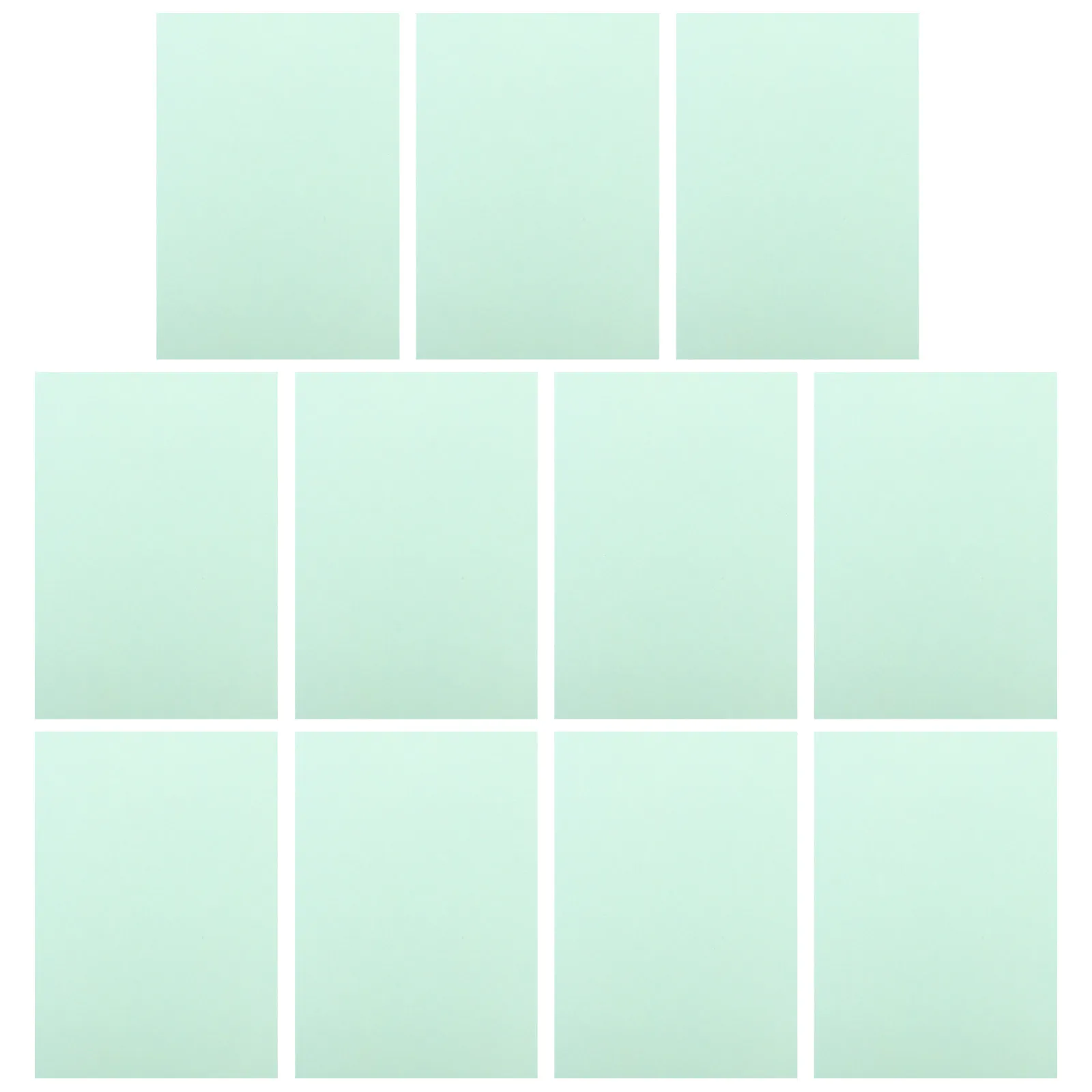 

50 листов самоклеящихся этикеток для печати, пустые почтовые наклейки для принтера, устойчивые к разрывам и царапинам, из ПВХ-бумаги