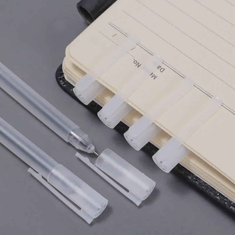 10 pz/lotto penna Gel 0.5mm pennarelli a inchiostro colorato scrittura di cancelleria giapponese MUJIs penna stile scuola forniture per ufficio regalo