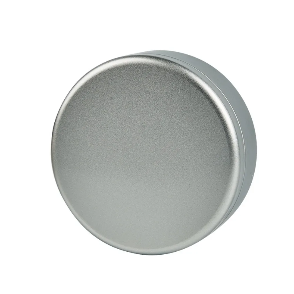 Nail Art Silver Tin Box Empty Multi Color Empty Can Small Item Portable Container Jewelry Storage