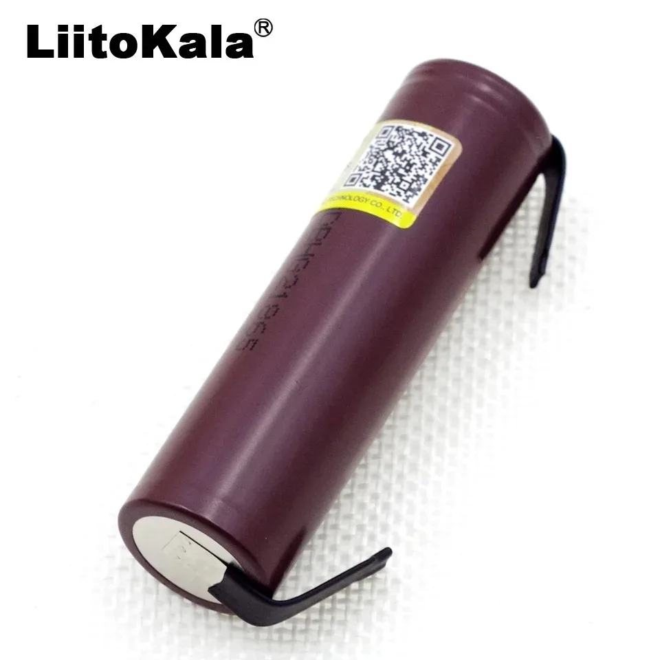 Liitokala 100% новый HG2 18650 3000 мАч перезаряжаемый аккумулятор 18650HG2 3,6 в разряд 20 А батареи питания + DIY никель