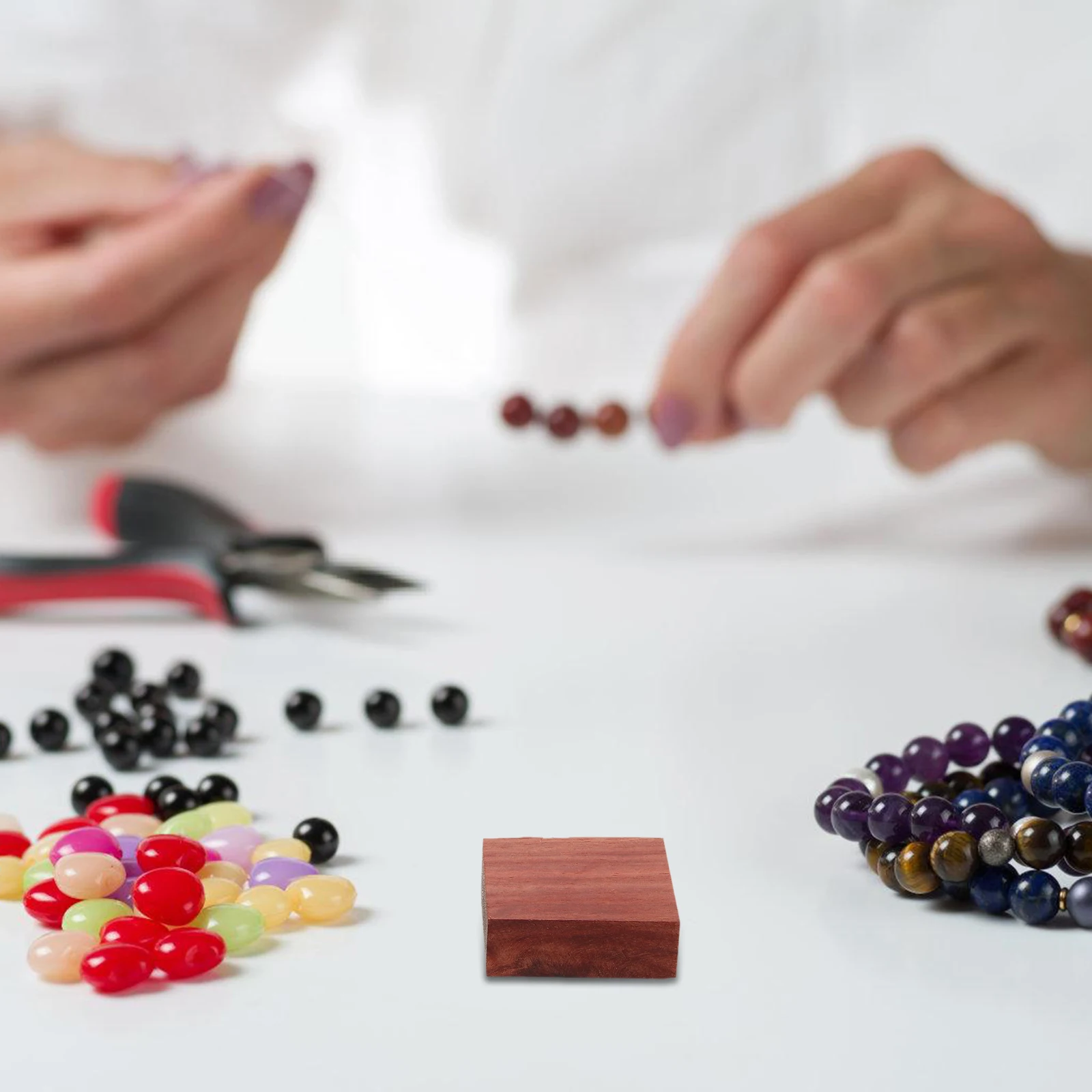 แผ่นไม้สำหรับทำแหวน 4 ชิ้น ไม้เนื้อแข็งหายาก สำหรับงานกลึงไม้ รูปทรงสี่เหลี่ยม ชุดงานฝีมือ DIY วัสดุทำเครื่องประดับ รูปทรงกังหันลมและไก่