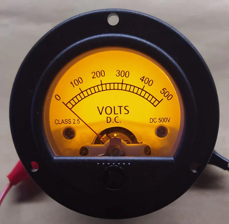 

Mixer VU Meter Level Meter Pointer DB Meter Power Meter 45mm Warm Yellow Backlight