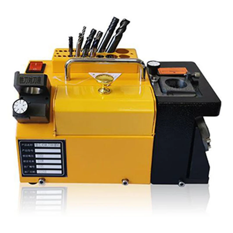 Fast Precision Milling Cutter Grinder Universal Alloy Tungsten Steel End Mill Sharpener Φ3-Φ20 Multi Flute Resharpening