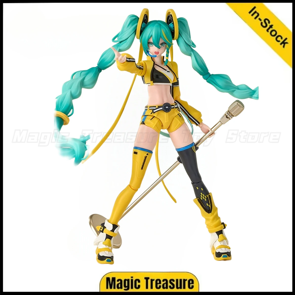 

【In Stock】Original Bruco Building Blocks Miracle Version Hatsune Miku Yueshengmang Figures Anime Ornaments
