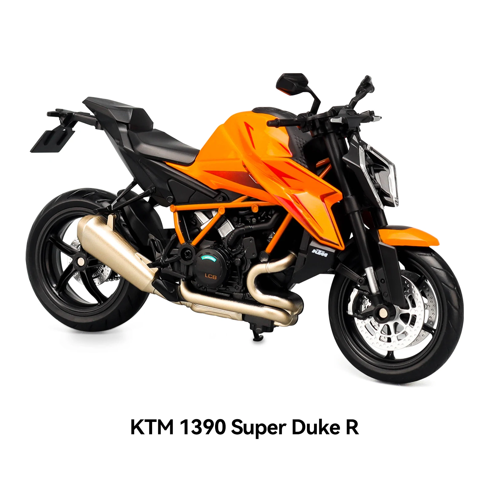 Boxed 1:12 Officieel gelicenseerd KTM 1390 Super Duke R simulatiemodel van gegoten metaal, straatmotorfietsmodel, verzamelbaar, decoratie