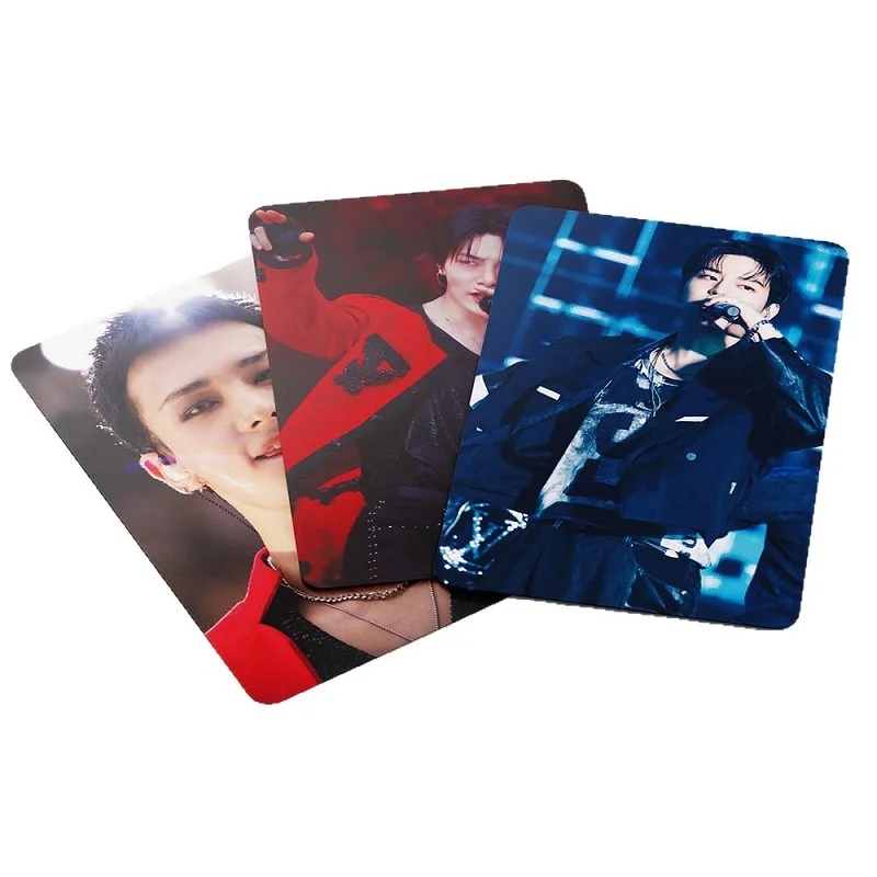 55 قطعة/مجموعة بطاقة صور بطاقة Pop Idol SK الكورية ألبوم جديد مجموعة مروحة البطاقة البريدية SKZOO هدية #5