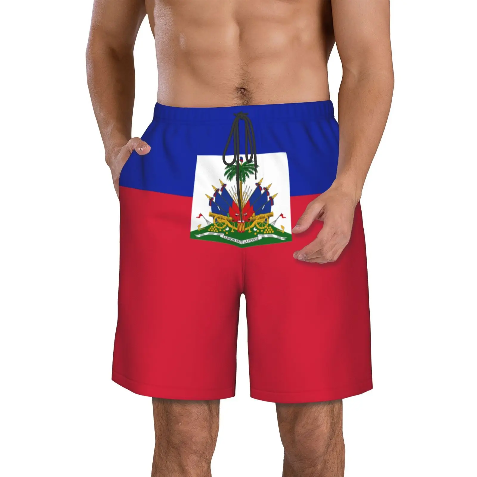 Men's Haiti Flag Ha… - image