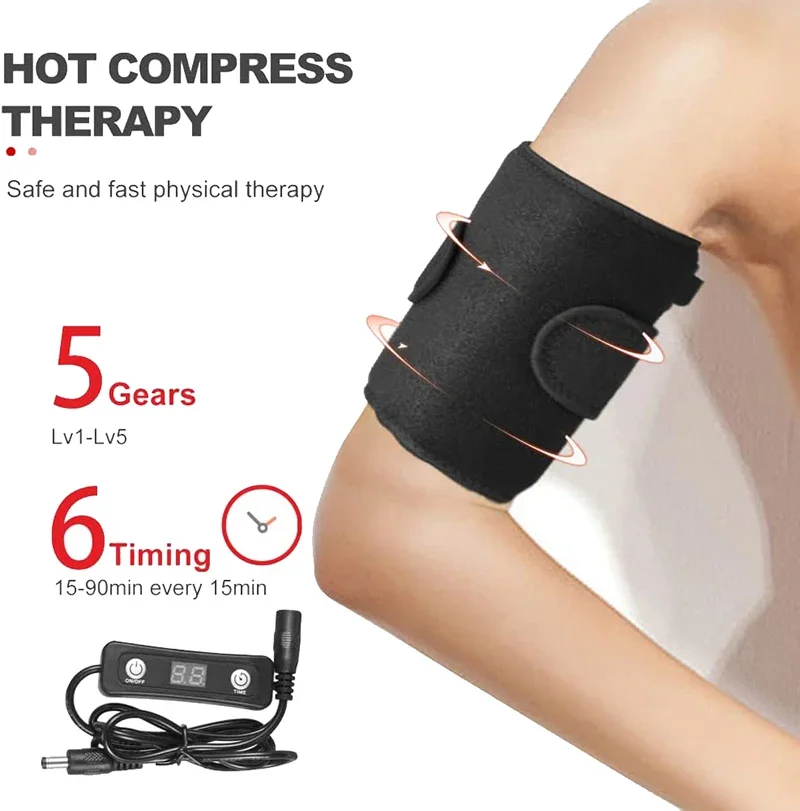 LED Arm Massage Slimming Pad Portable Near-Infrared Red Light Bag For Relieving Pain Fat Burning Slimming Promoting Blood