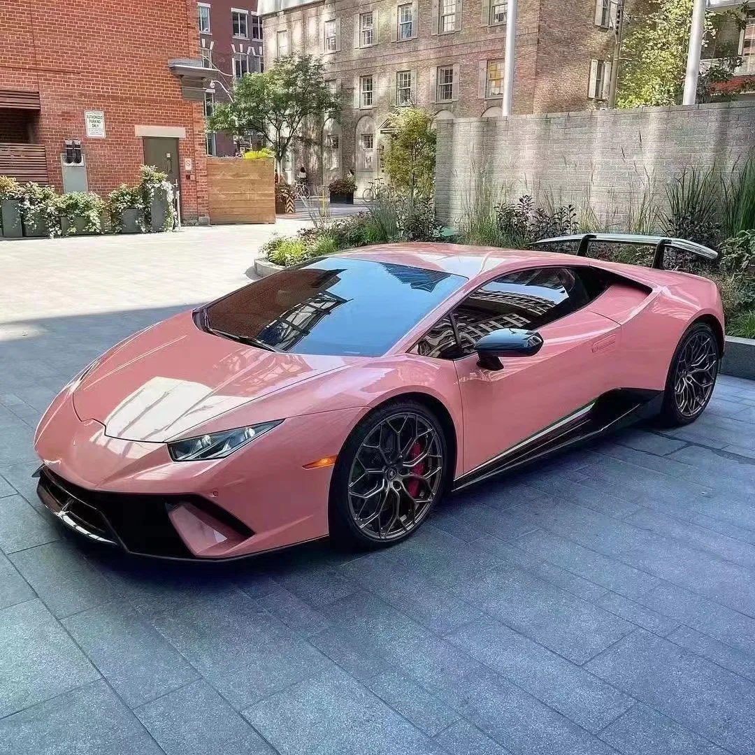 مناسبة لامبورغيني LP580 LP610 ترقية LP640 ألياف الكربون المصد الأمامي والخلفي المفسد الجسم كي