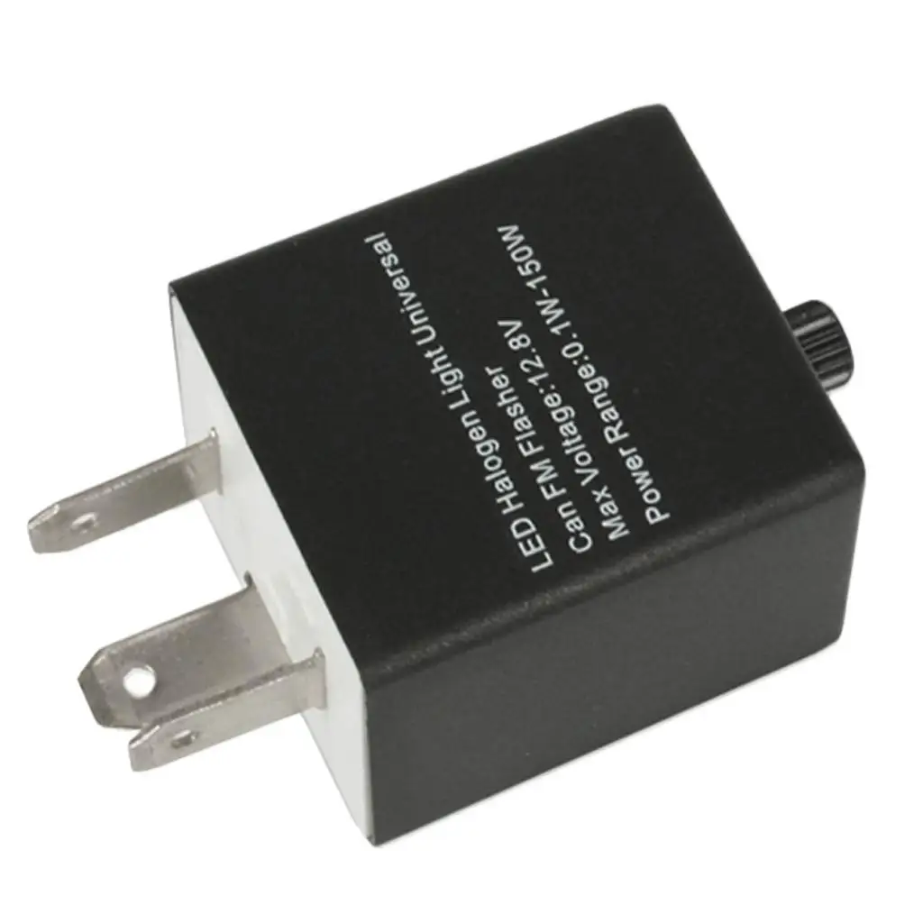 Advanced SMD Patch Adjustable LED Flasher Relay Three-pin for Motorcycle Tail Light Brake Lamp