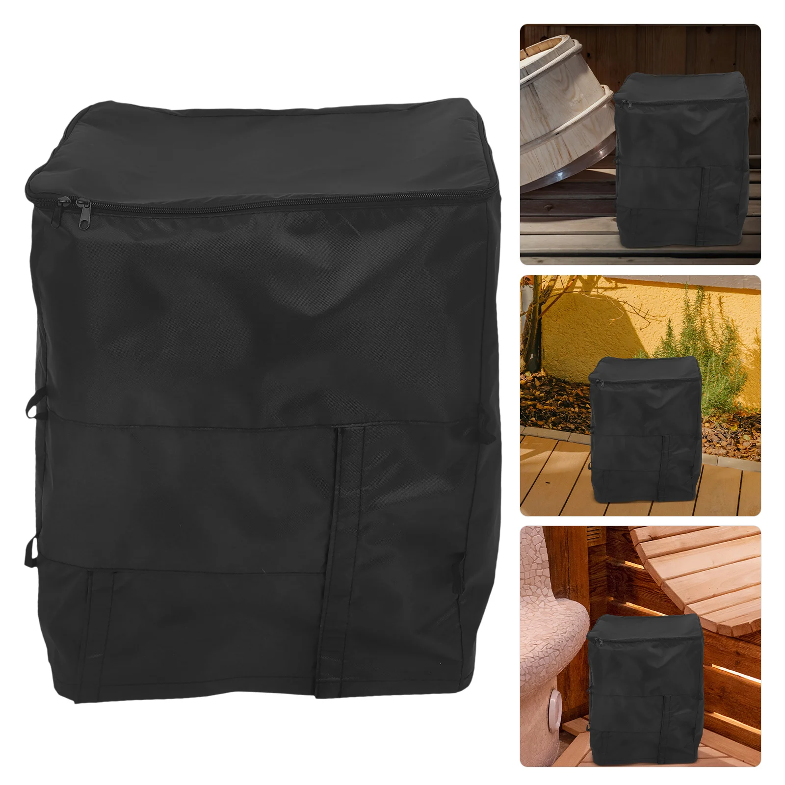 

Thermal Heater Protective Cover for Hot Tub Spa Pump Outdoor Insulated Waterproof Shield Reusable Cover for All Weather