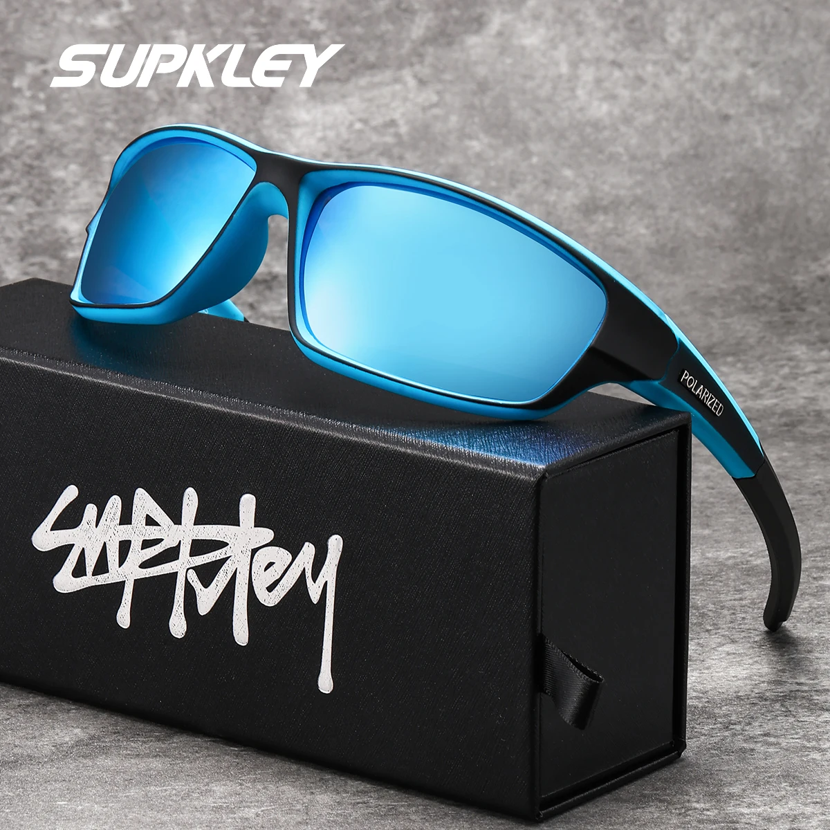 SUOKLEY Hübsche und modische Sonnenbrille im Reitstil mit UV- und Blendungsreduzierung sind unverzichtbar zum Wandern und Angeln – Detail 7