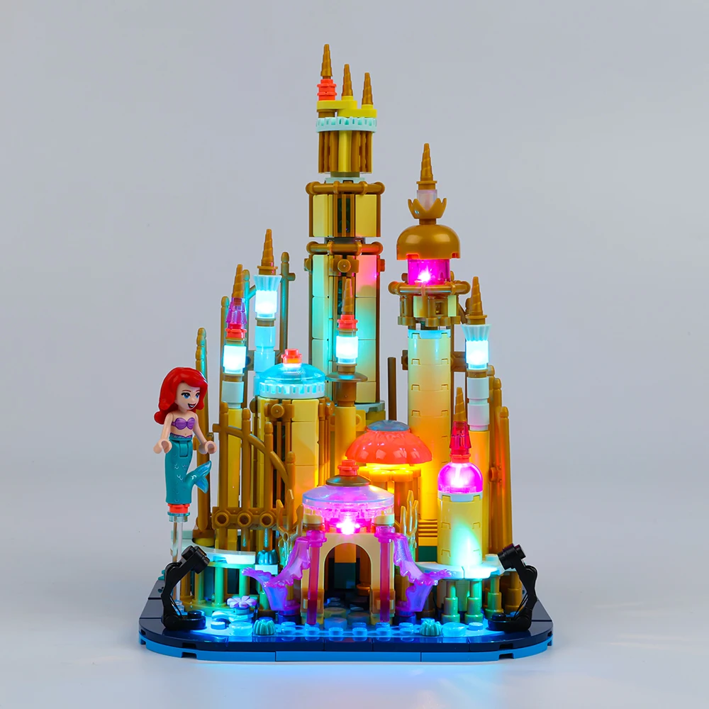 Coleção Castelo Mini Kit de Ariel Luz LED, Modelo Comemorativo, Não Incluir Modelo, 40708