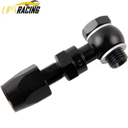 Car Motorcycle Hydraulic Stainless Steel Nylon Braided AN6 Fuel Oil Hose Fitting Banjo 12 14mm With Clutch Screw M12 M14 X 1.5