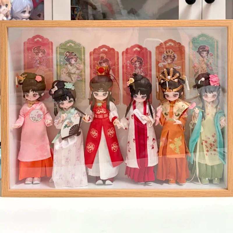 

Original Come4free 1987 Dream Of Red Mansions Bjd Blind Box Cute Bjd Doll Action Figure Chinese Style Toy Gift Mystery Box