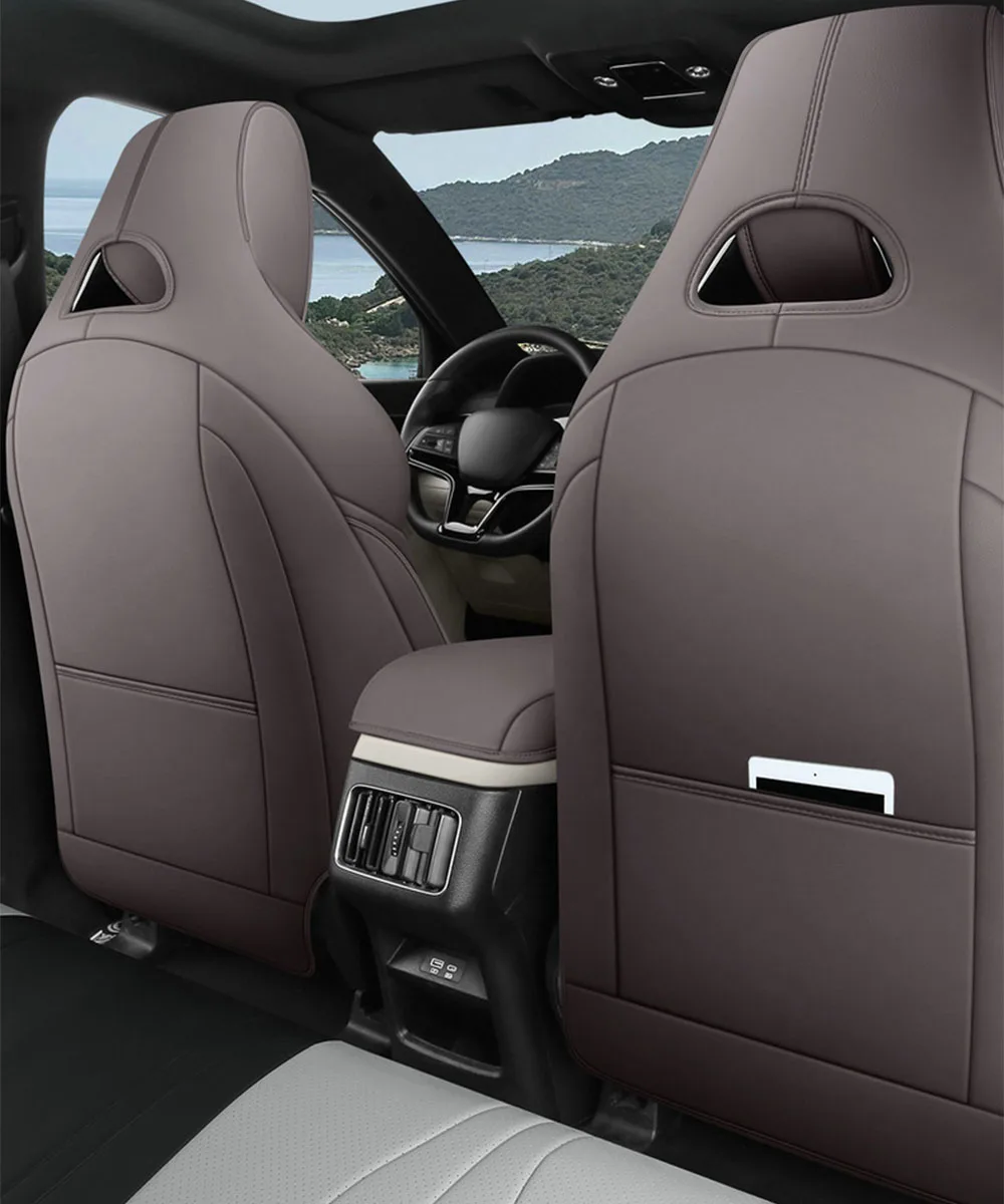 جلد نابا مخصص لـ BYD Sealion 6 Seal U Song Plus DM-i 2025 ملحقات داخلية شحن مباشر مجموعة كاملة للشتاء