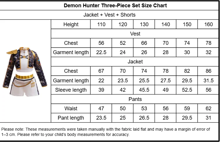 Girls Hip Hop Performance Outfit Black 3D Print Gold Trim Cropped Jacket White Shorts Cosplay Kit With Wig And Earrings image 6