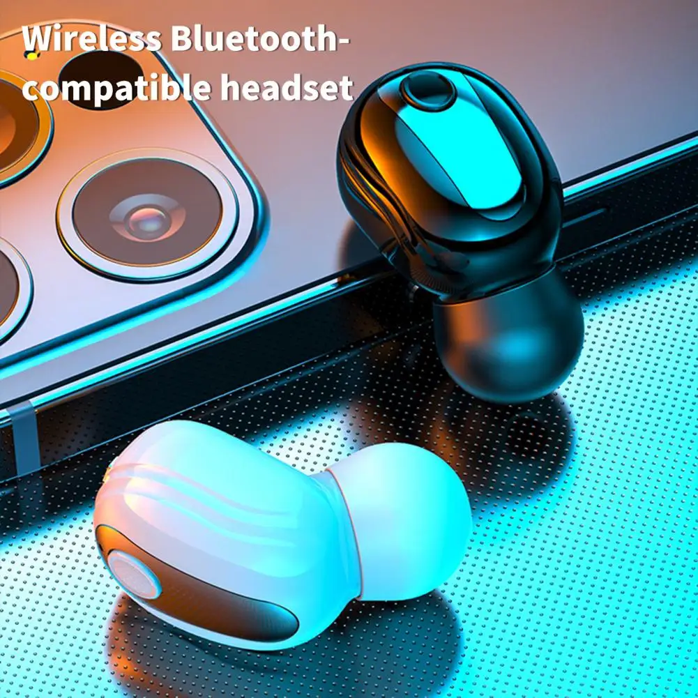 

S9 Wireless Headset Mini In Ear Sports Mono Bluetooth-compatible 5.0 Stereo TWS Earphones Sports Waterproof Earbuds With Mic