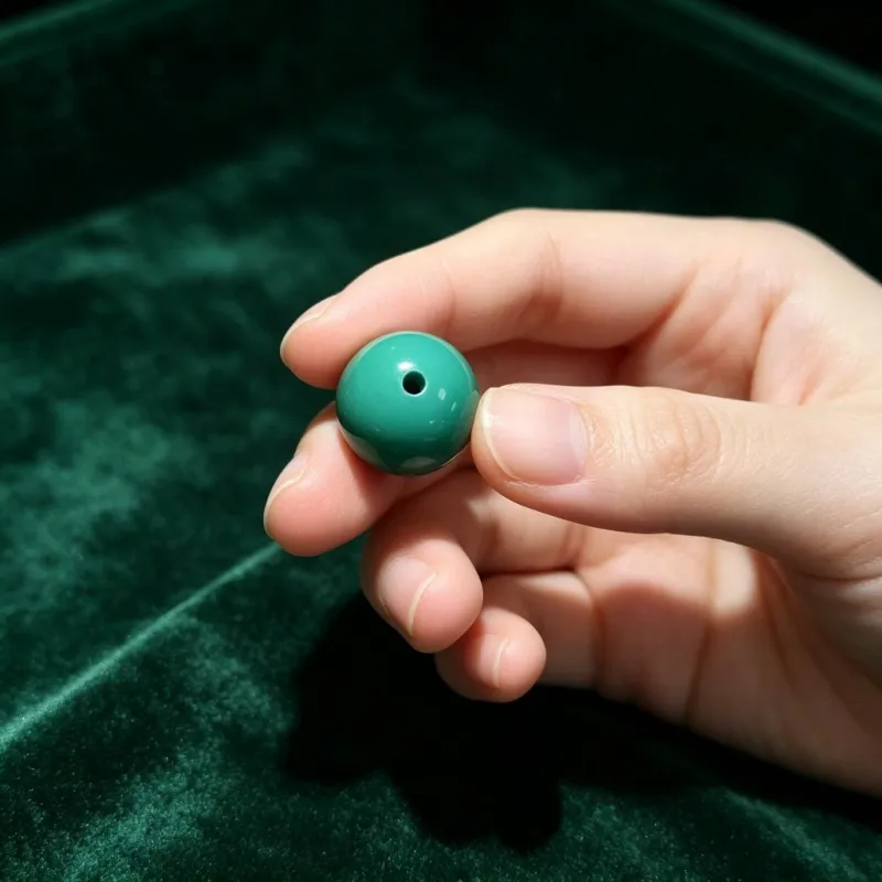 8mm natural enhanced turquoise beads are suitable for jewelry such as bracelets and necklaces for free DIY projects.