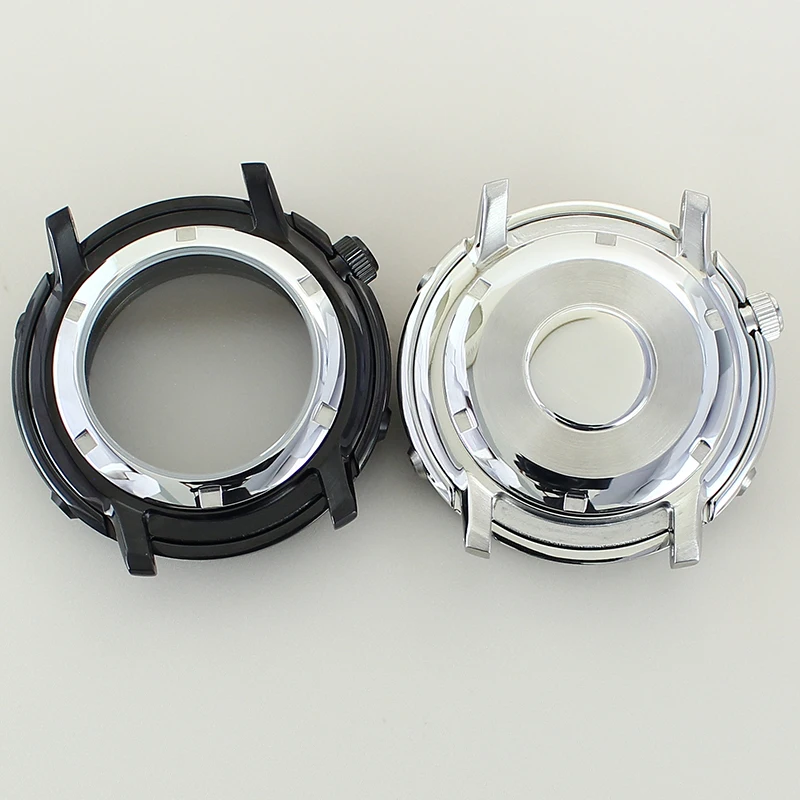 43 مللي متر مقاوم للماء ساعة C3 مضيئة الحافة ل Mod الطفل تونة NH35 NH36 NH34 NH38 4R36 حركة 28.5 مللي متر الهاتفي الياقوت الزجاج