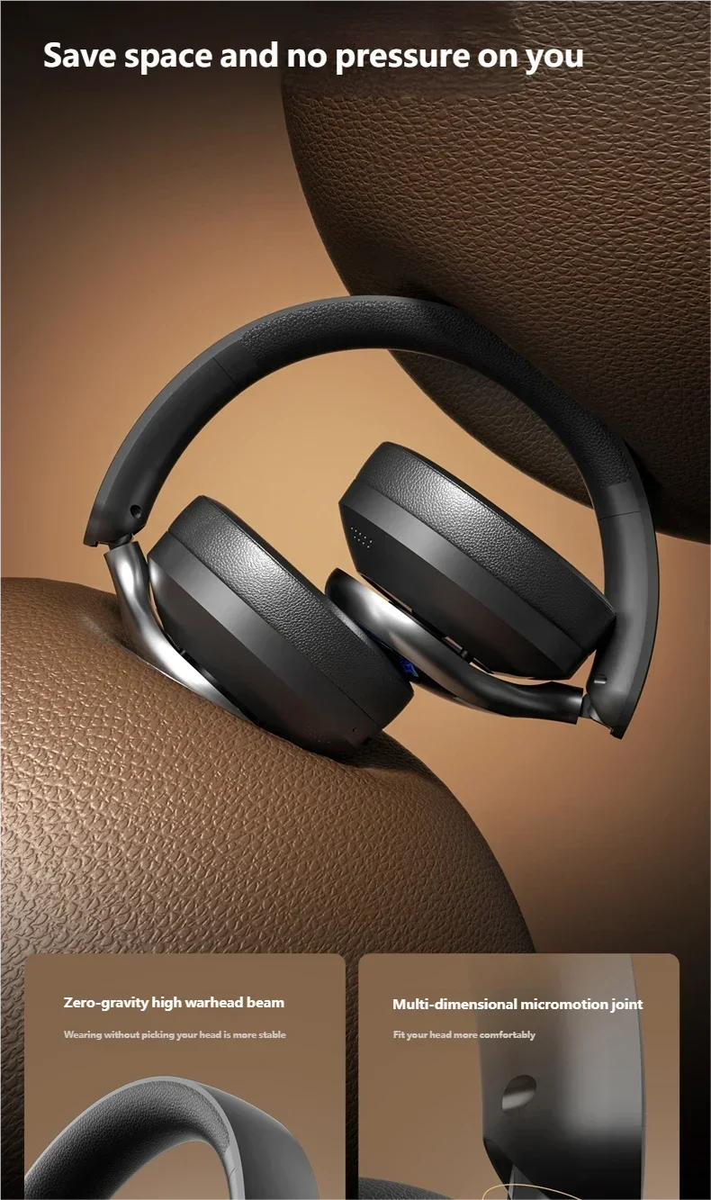 Acer Wireless Bluetooth Over-ear Headphones With Stereo Sound_voghion.com