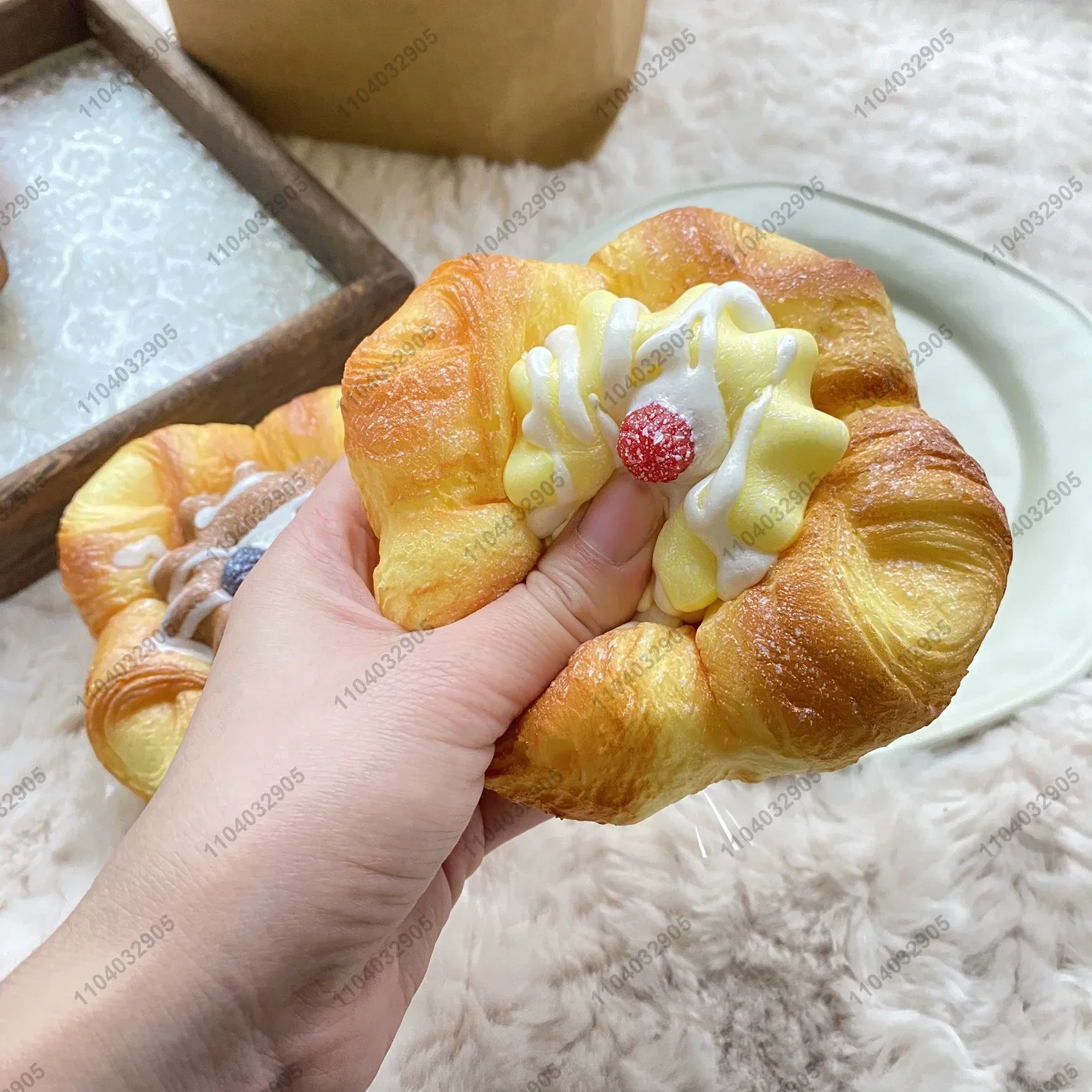 Bread Cake Toast Squishy Slow Rising Bakery Collection Squishy Slow Rebound Squeeze Toy Anti Stress Release Hand Relax Toy