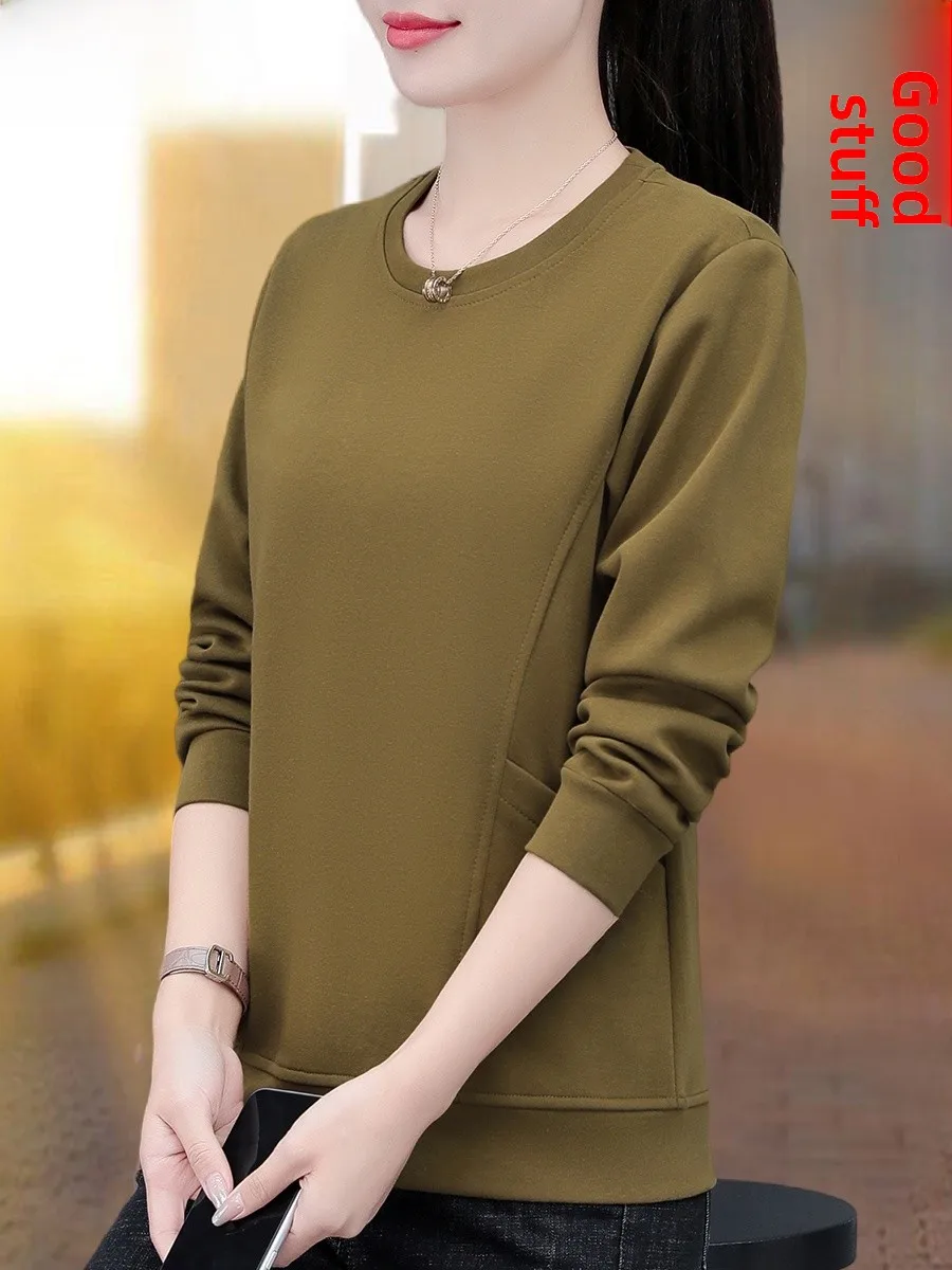 

Женская толстовка свободного кроя TUCANO, весенне-осенняя, легкая, цветная, модная, для женщин среднего возраста, удобная.