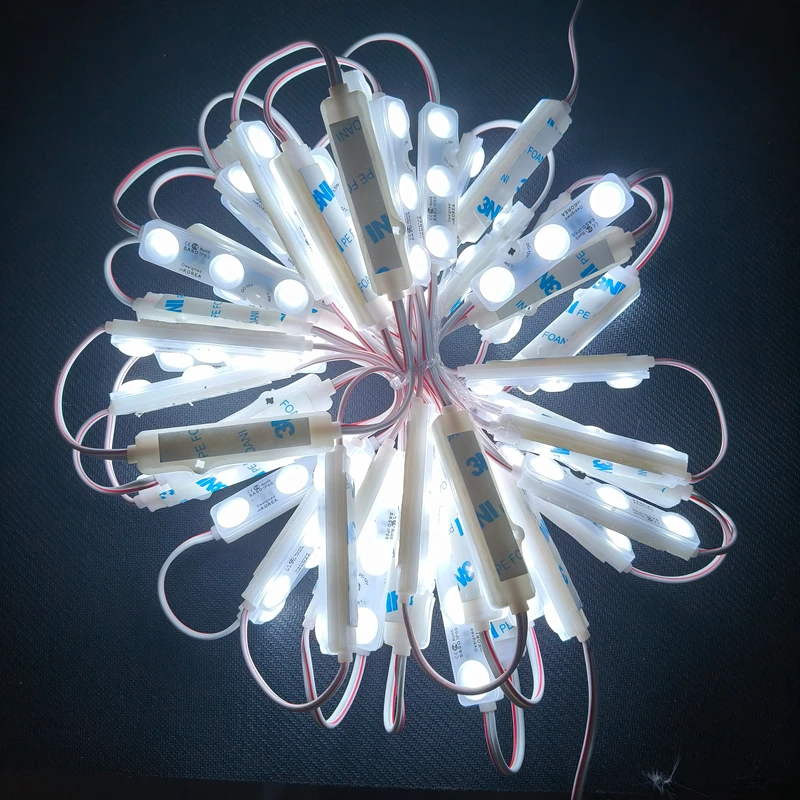 20PCS 1.5W Injection Module super bright 5730 Module with lens Waterproof Decorative Light for Letter Sign Advertising Signs