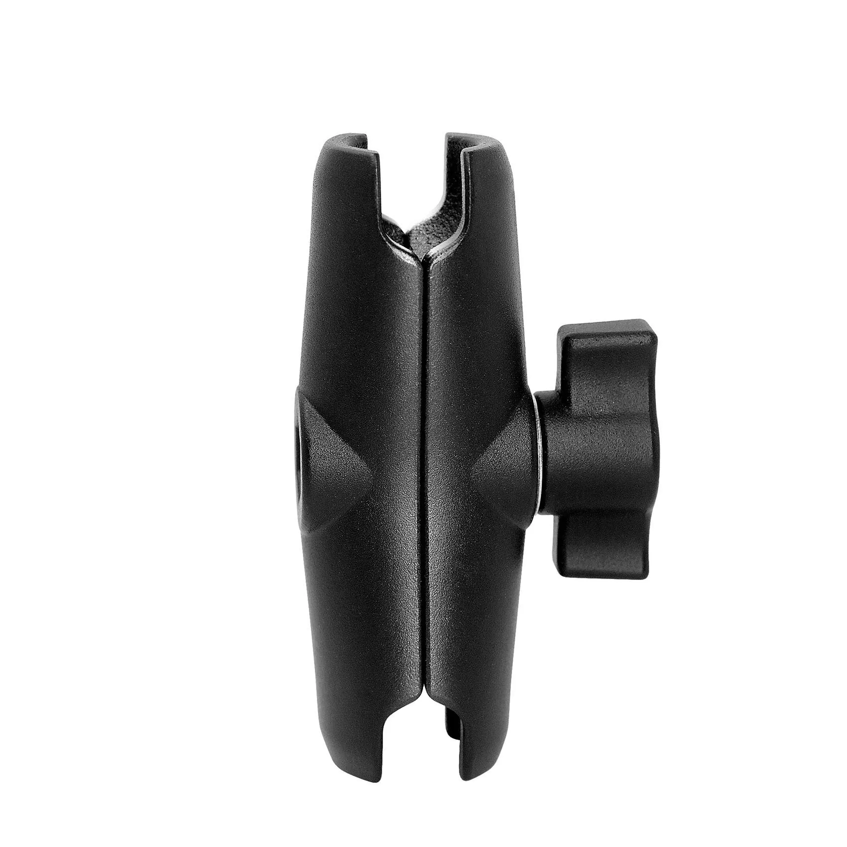 1 inch Ball Head Double Socket Arm Clamp Motorcycle Handlebar Base Mounting Bracket Bike Rail Mount Holder Stand Strong Clip