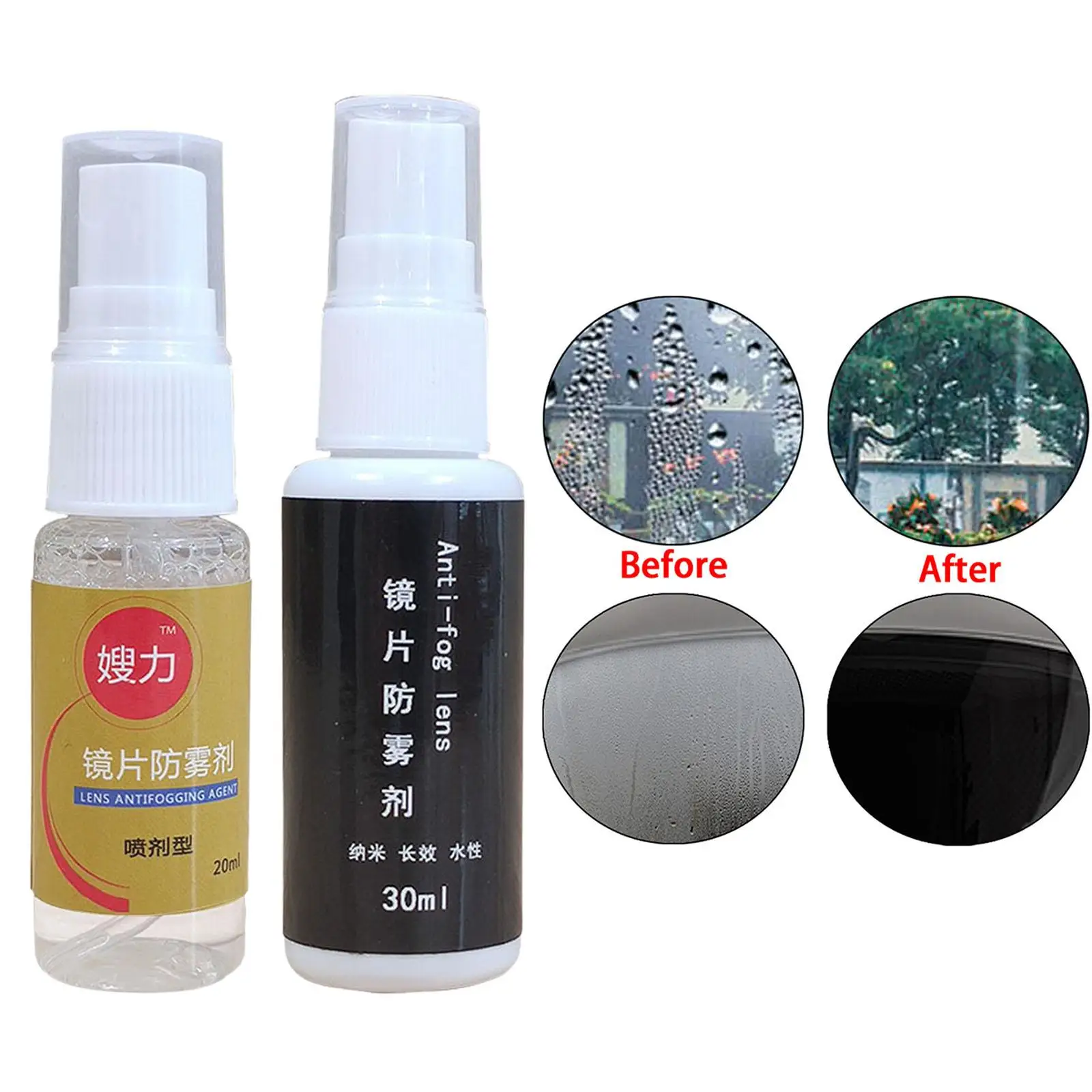 Anti Fog Spray Snorkel Defogger Mist Defogging AntiFog Spray Lens Cleaning Spray for Eyewear Eyeglass Dive Mask Glasses