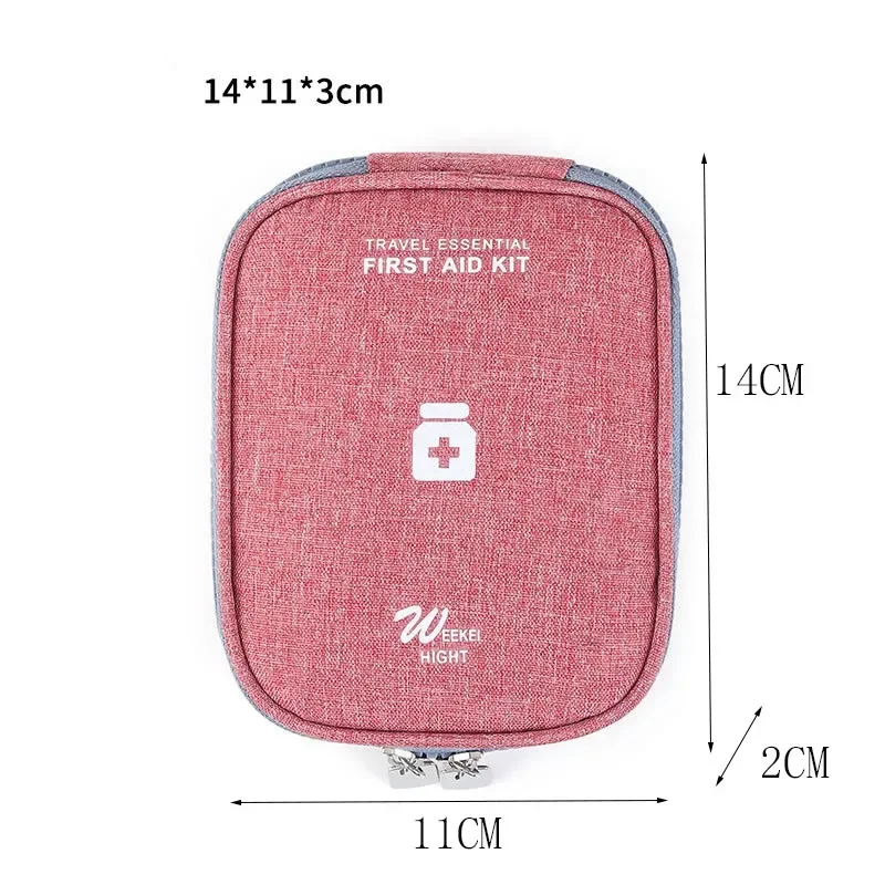 Portable Medicine Storage Bag Mini First Aid Kit Emergency Survival Travel Outdoor Camping Sports Bag Household Pill Case Boxes