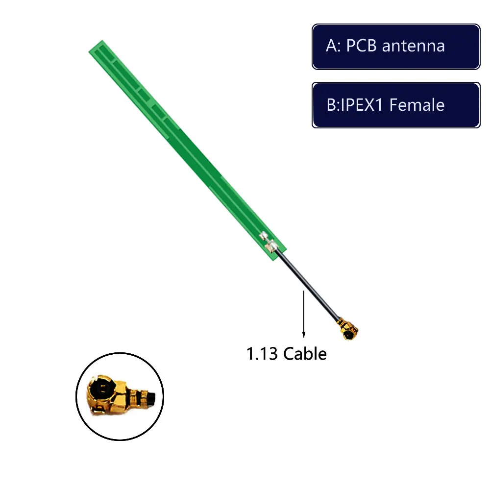 

10PCS GPRS GSM TD 2G 3G LTE 4G small size built-in antenna 868MHz 1800MHz high gain PCB antenna